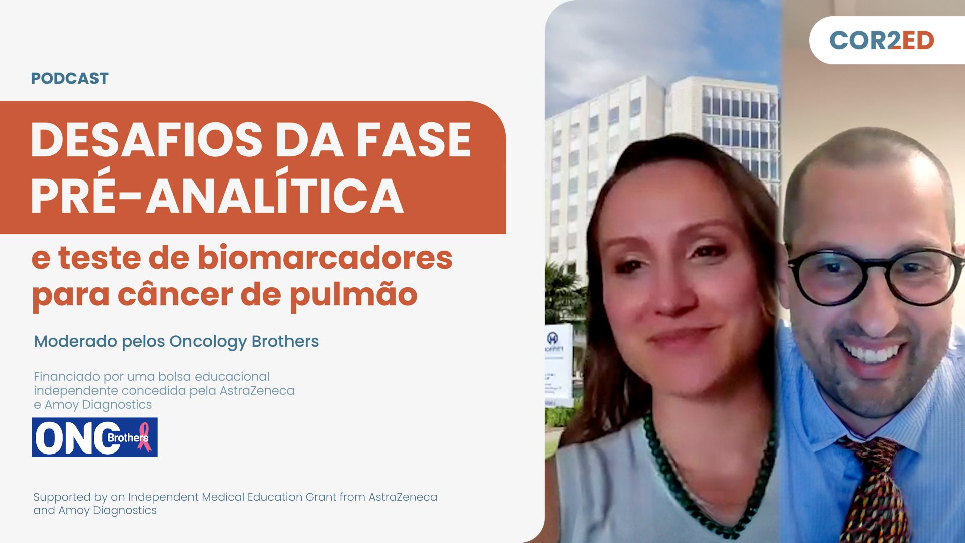 Câncer de Pulmão: Desafios da fase pré-analítica e teste de biomarcadores (Portuguese)