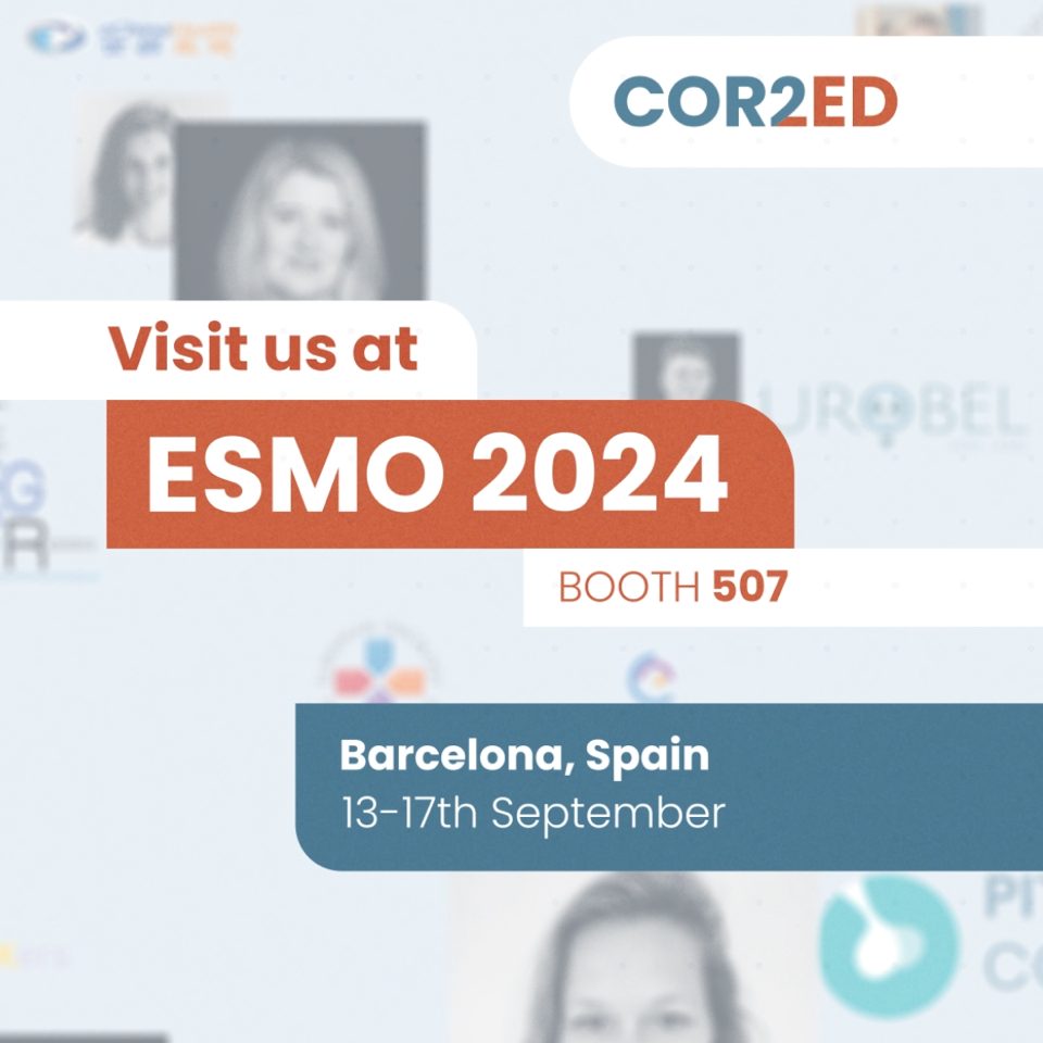 Come and visit us in Barcelona at ESMO 2024! COR2ED